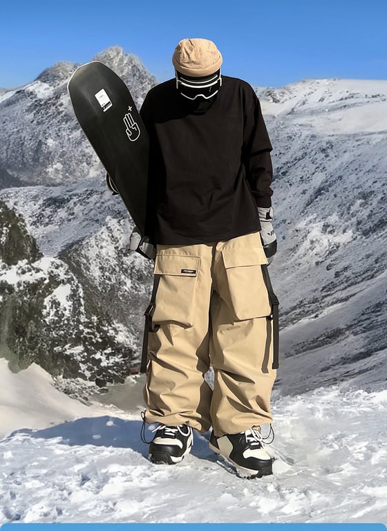 Ice South Korea Multi-Pocket Waterproof Ski Pants | Home & Kitchen Winter Wear thumbnail 11