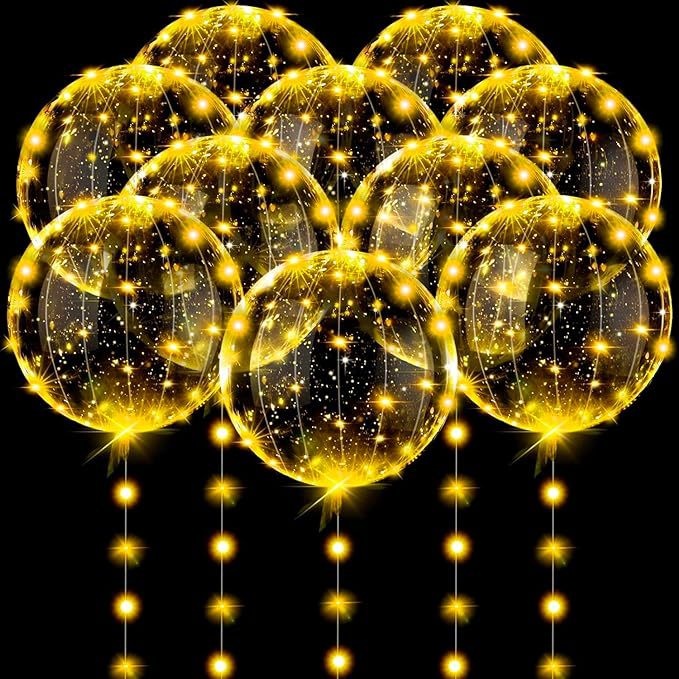Floating LED Balloon Decorations | 20-inch Glowing Party Lights thumbnail 5