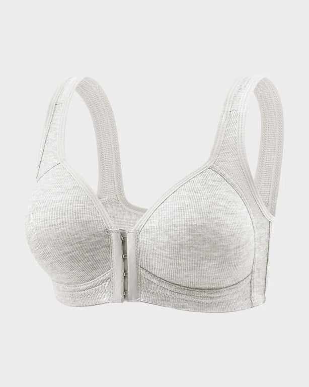 Easy-On Front Closure Wireless Support Bra thumbnail 3