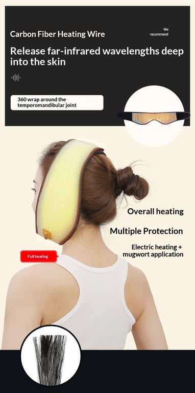 Electric Heated Jaw & Cheek Wrap | Warm Comfort Pad thumbnail 16