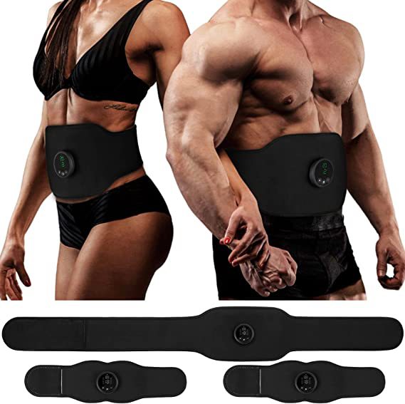Portable EMS Massage Waist Belt Three-Piece Set | Muscle Toning thumbnail 8