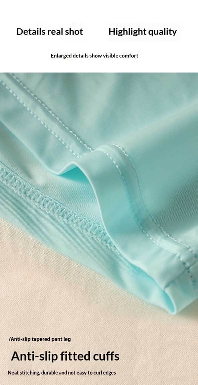 Men's Quick-Drying Ice-Silk Breathable Slim-Fit Sports Shorts thumbnail 5