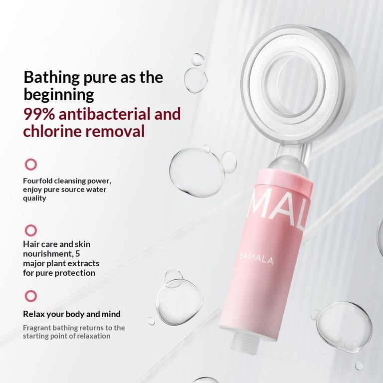 Aromatherapy Shower Pressurized Showerhead Filter thumbnail 14