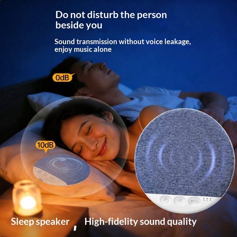 Ultra-Thin Sleep Aid White Noise Bluetooth Speaker for Pillow | X3 Pro thumbnail 10