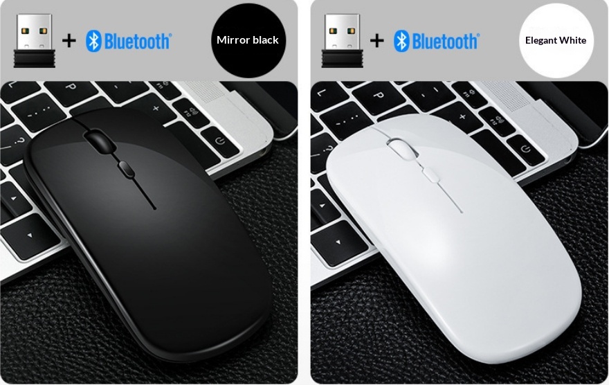 Silent Click Wireless Bluetooth Mouse | Office Mute Technology thumbnail 4