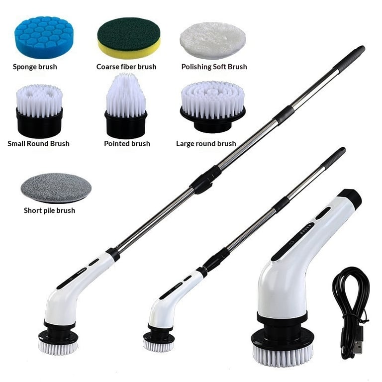 Electric Cleaning Brush USB Rechargeable | Kitchen & Bathroom thumbnail 4