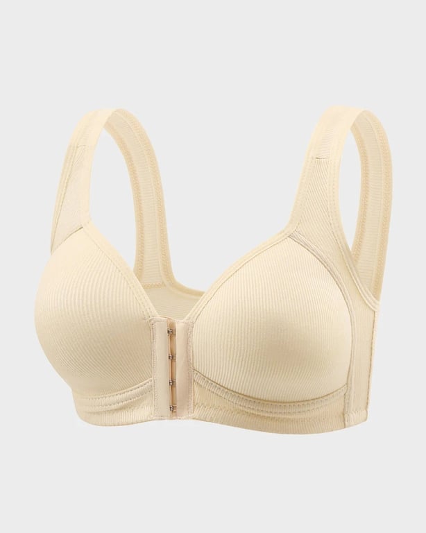 Easy-On Front Closure Wireless Support Bra thumbnail 2