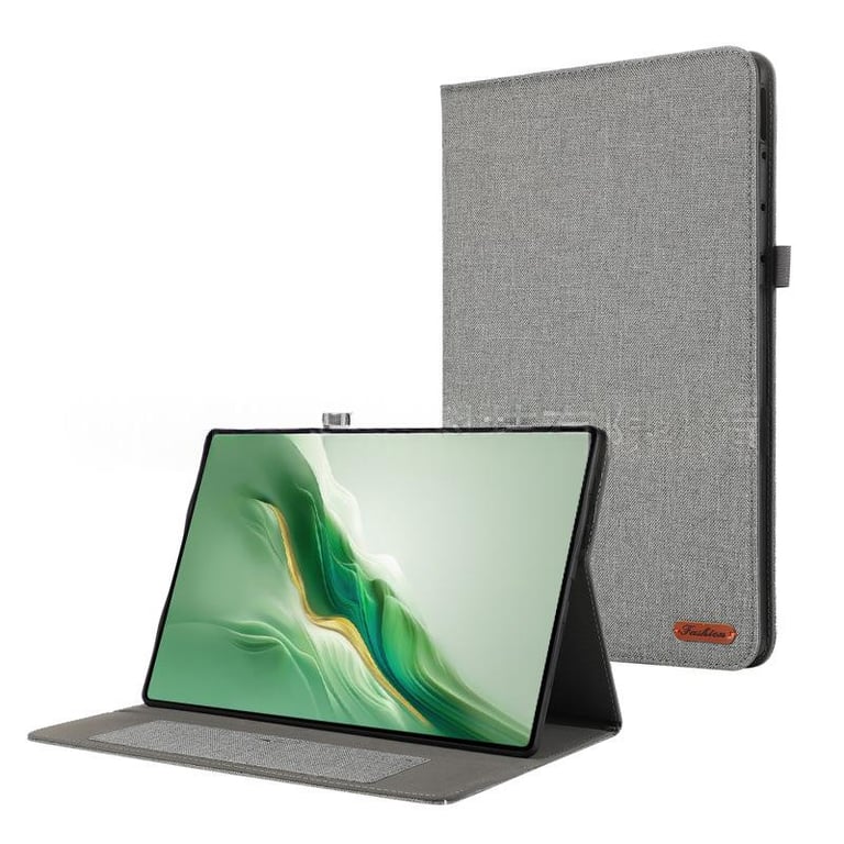 Woven Texture Leather Tablet Case | Premium Protection Canada thumbnail 3