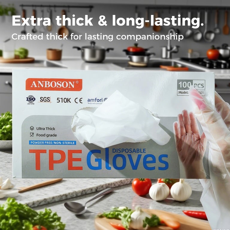Ultra Thick Powder-Free Nitrile Gloves | Food Service & Cleaning thumbnail 15