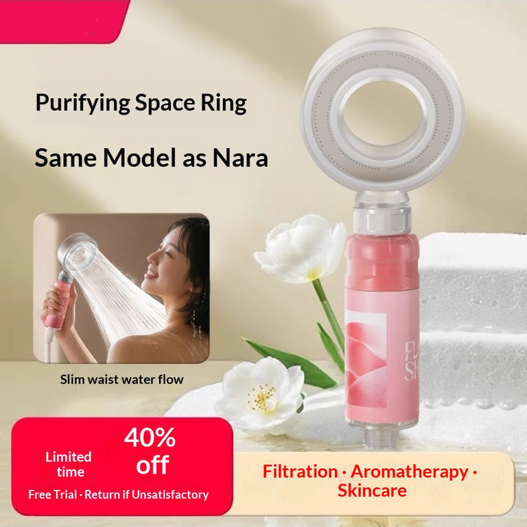 Aromatherapy Pressurized Showerhead Filter | Spa Shower Experience thumbnail 12