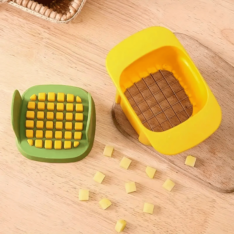 Multi Functional Manual Vegetable Chopper And Fruit Slicer - Suitable For Onions, Potatoes, French Fries, Etc. - Essential Kitchen Tools thumbnail 2