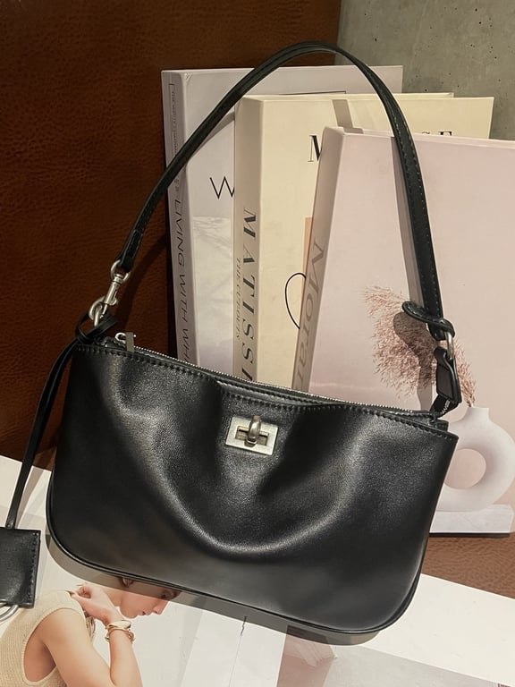 Top-Grain Vegetable-Tanned Leather Kelly Bag | Genuine Cowhide thumbnail 7