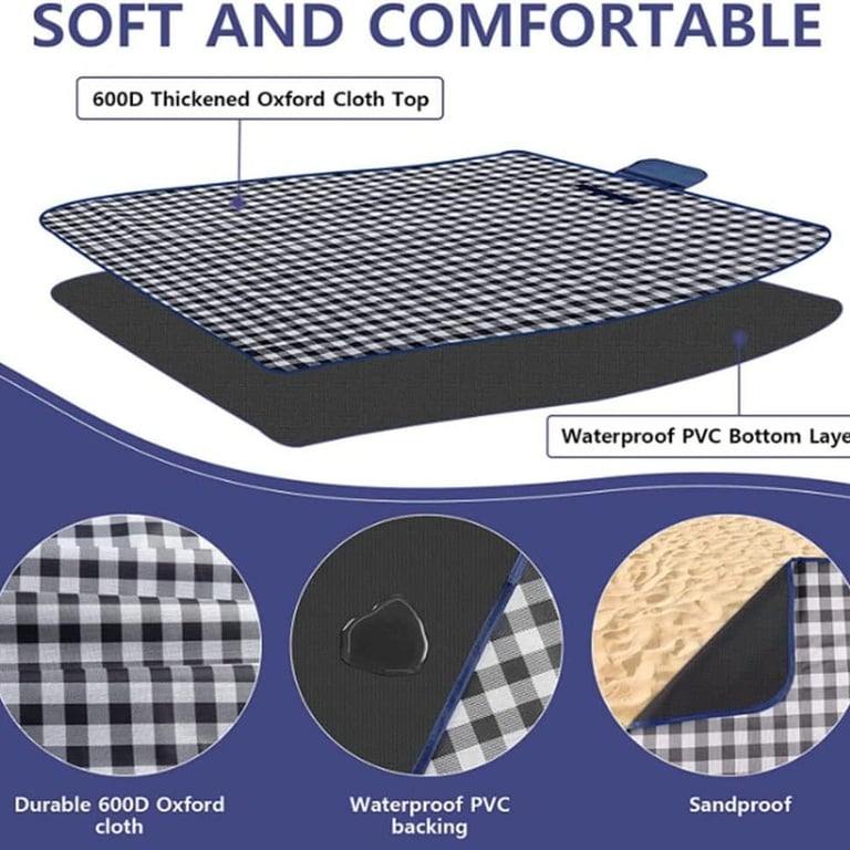 Moisture-Proof Picnic Mat Foldable | Waterproof Ground Pad for Outdoor Meals thumbnail 5