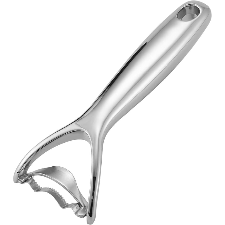 Heavy-Duty Chrome Plated Zinc Corn Peeler | Ergonomic Kernel Stripper thumbnail 2