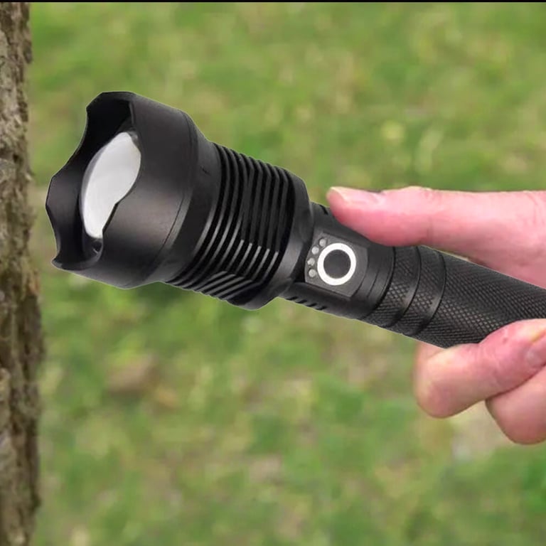 9900000LM LED Flashlight Zoom Rechargeable | Super Bright Torch thumbnail 3