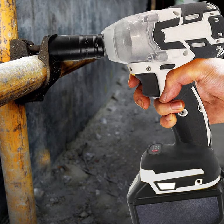 1000Nm Cordless Impact Wrench Drill Gun | 2 Battery Ratchet Driver thumbnail 11