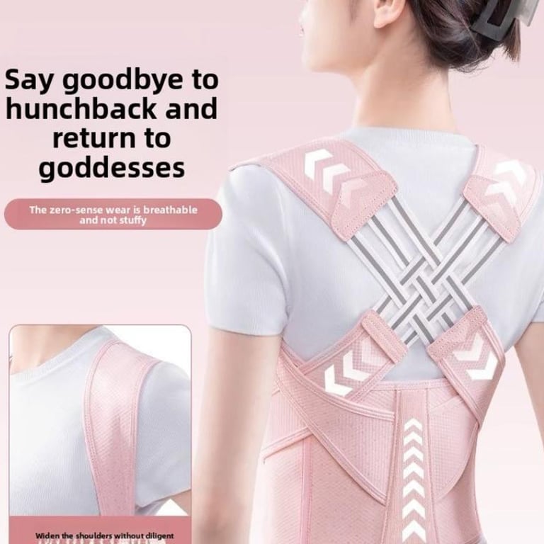 XXXL Anti Hunchback Correction Strap For Women, Invisible Posture Correction Strap, Posture Correction, Shoulder Opening, Beautiful Back, Straight Waist, Anti Hunchback Artifact thumbnail 5