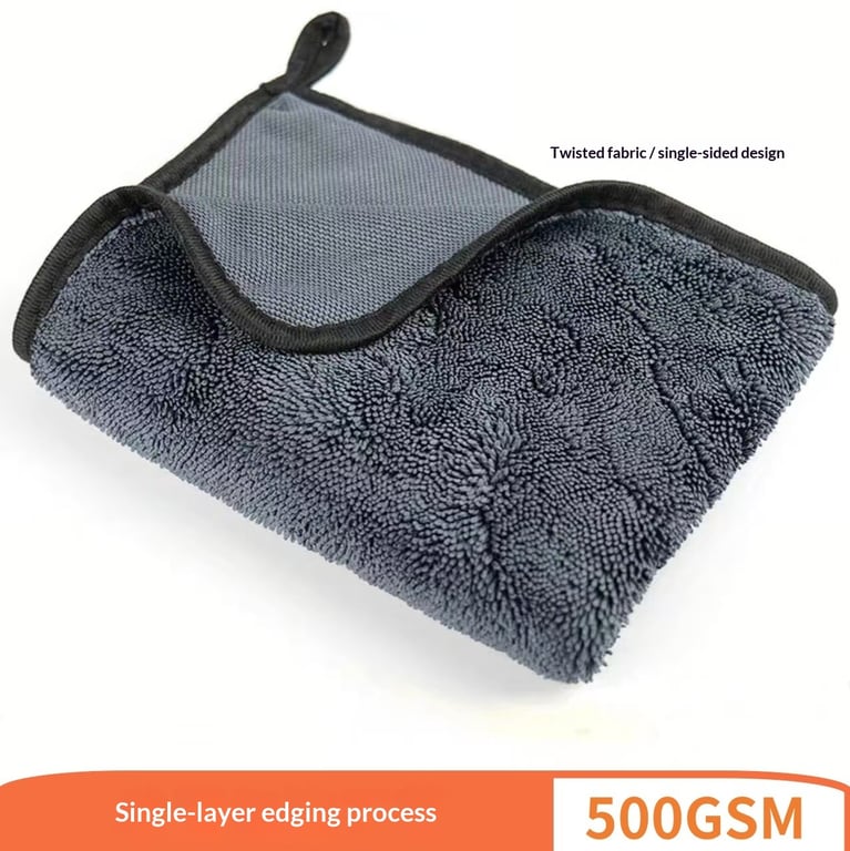 Braided Water Collecting Car Towel | 1200GSM Microfiber Drying thumbnail 6