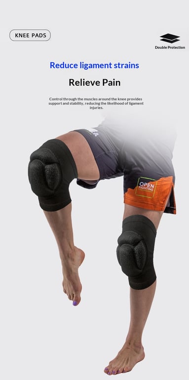 Volleyball Roller Skating Knee Pads | Thickened Sponge Protection thumbnail 5