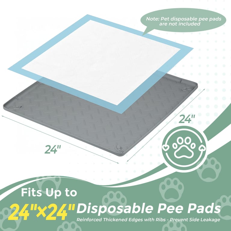 Silicone Pet Urine Pad Training Aid for Dogs | Reusable thumbnail 4