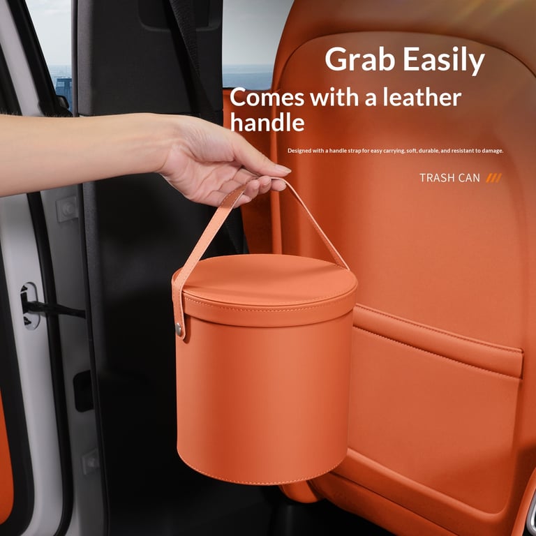 In-Car Storage Bucket Multifunctional Organizer | Odor Control thumbnail 10