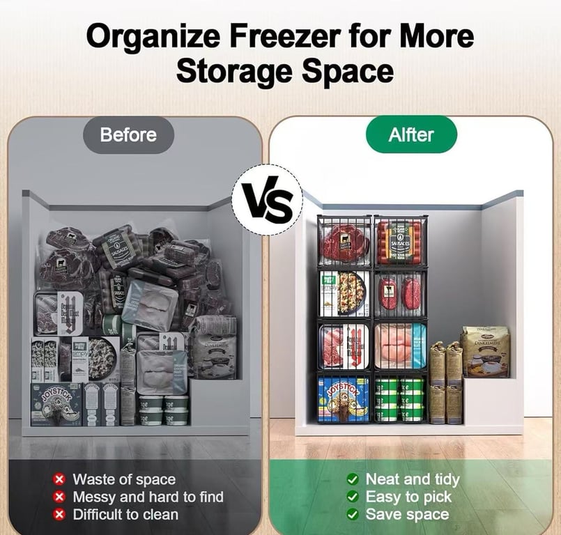 Basket Storage Rack For Cold Storage Freezer Shipped Goods thumbnail 11