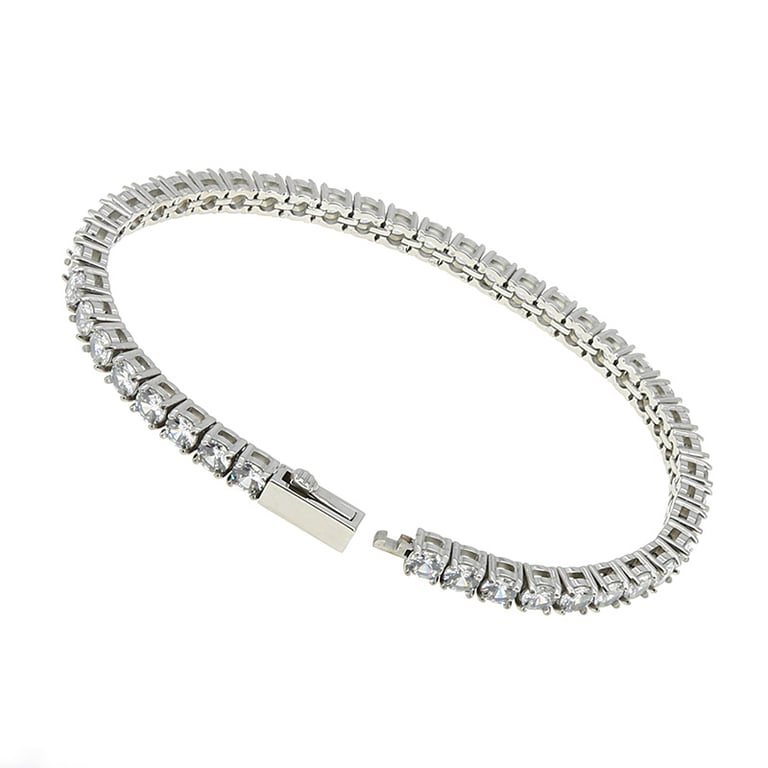 Stainless Steel 316 Tennis Chain Inlaid With Zircon thumbnail 2