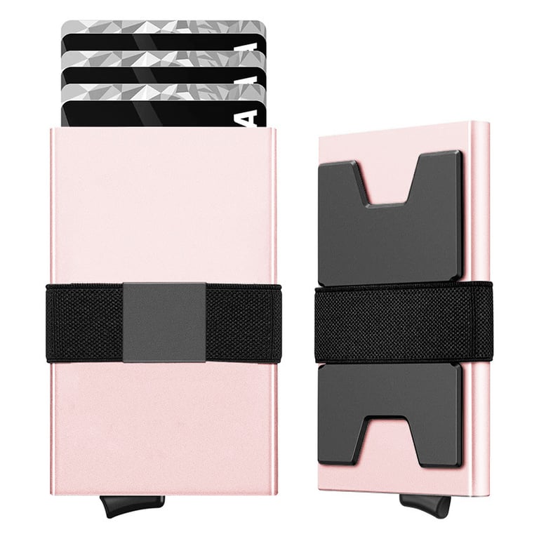 Aluminum RFID Card Case Minimalist Wallet | Mens Card Holder A008 thumbnail 1