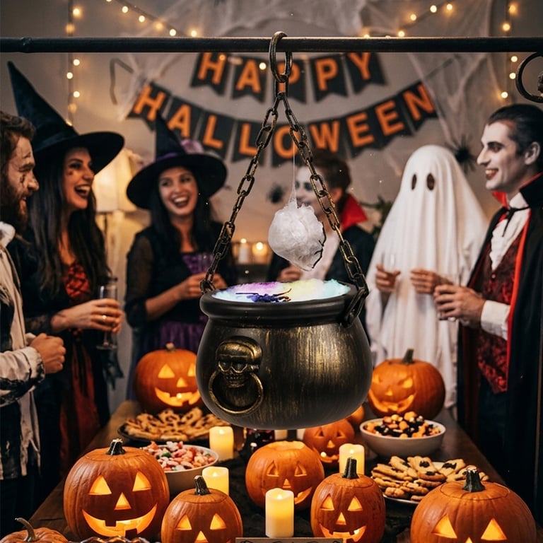 Halloween Magic Wand with Colorful Lights | Home & Kitchen Party Decoration thumbnail 13