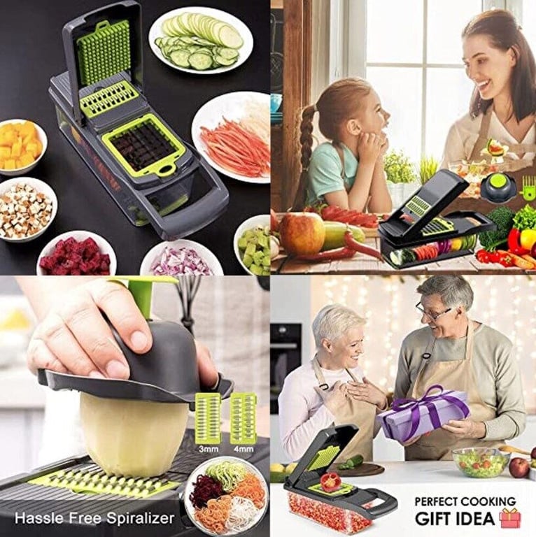 16-in-1 Vegetable Cutter & Peeler | Fast Salad Prep Tool thumbnail 5