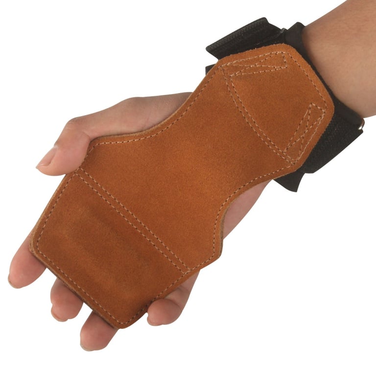 Leather Weightlifting Gloves with Wrist Support | Professional Gym thumbnail 8