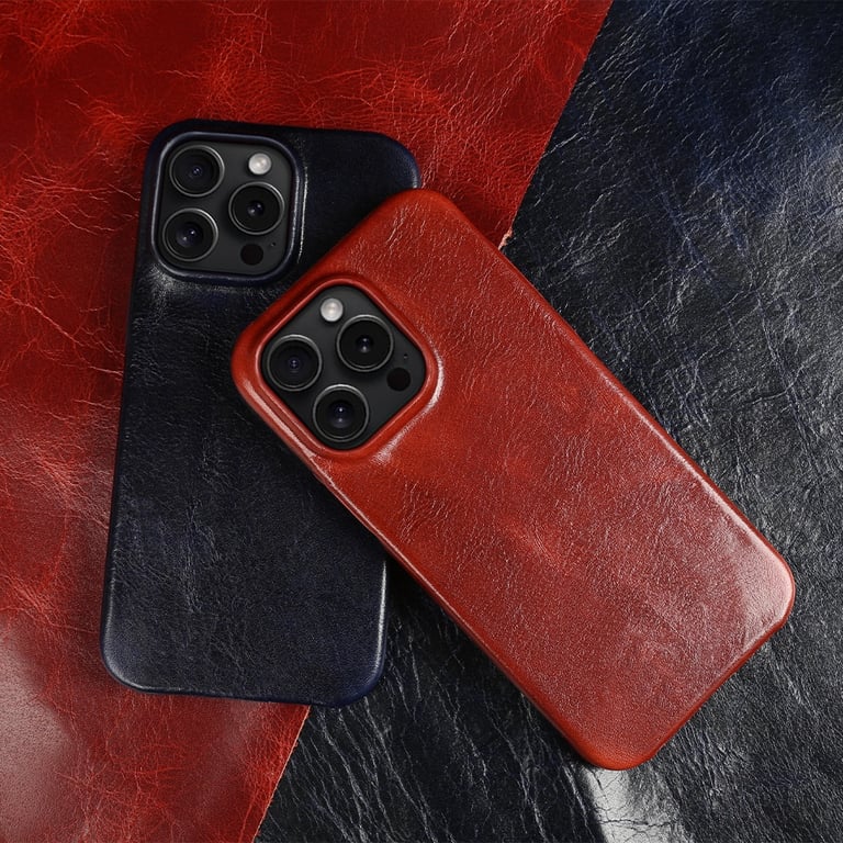 Leather Phone Case Drop-Resistant Protective Cover | Captain Fam thumbnail 4