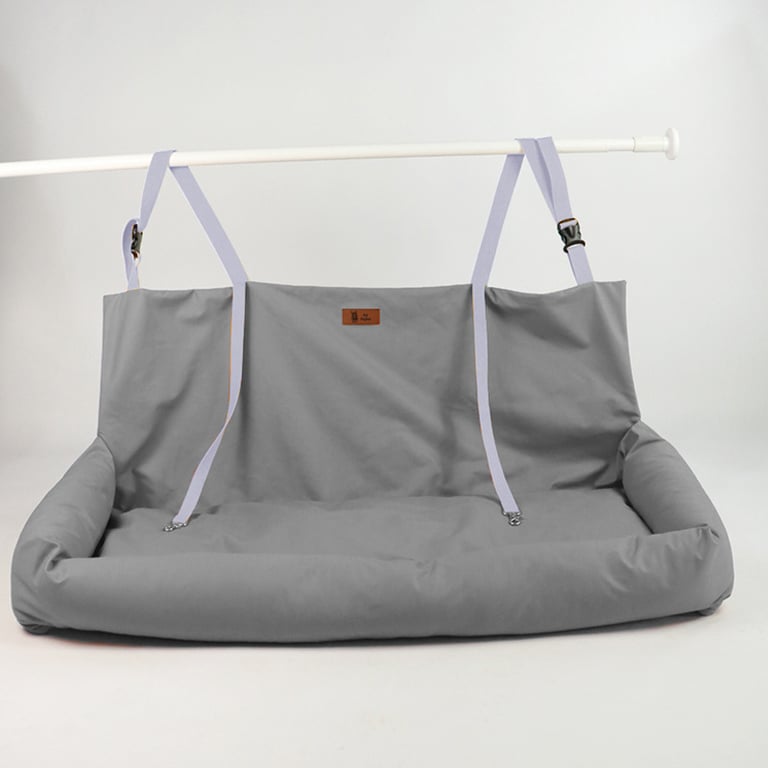 Premium Waterproof Car Dog Bed | Rear Seat Pet Kennel Mat Safety thumbnail 1