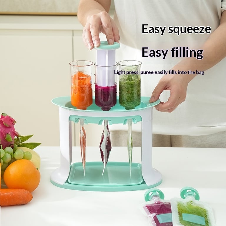 Manual Baby Food Storage Bags for Complementary Feeding | Captain Fam thumbnail 9