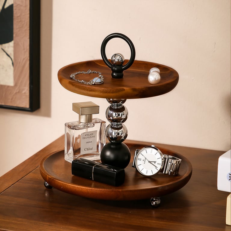 Entryway Console Table Key Storage Rack | Home & Kitchen Organizer thumbnail 11