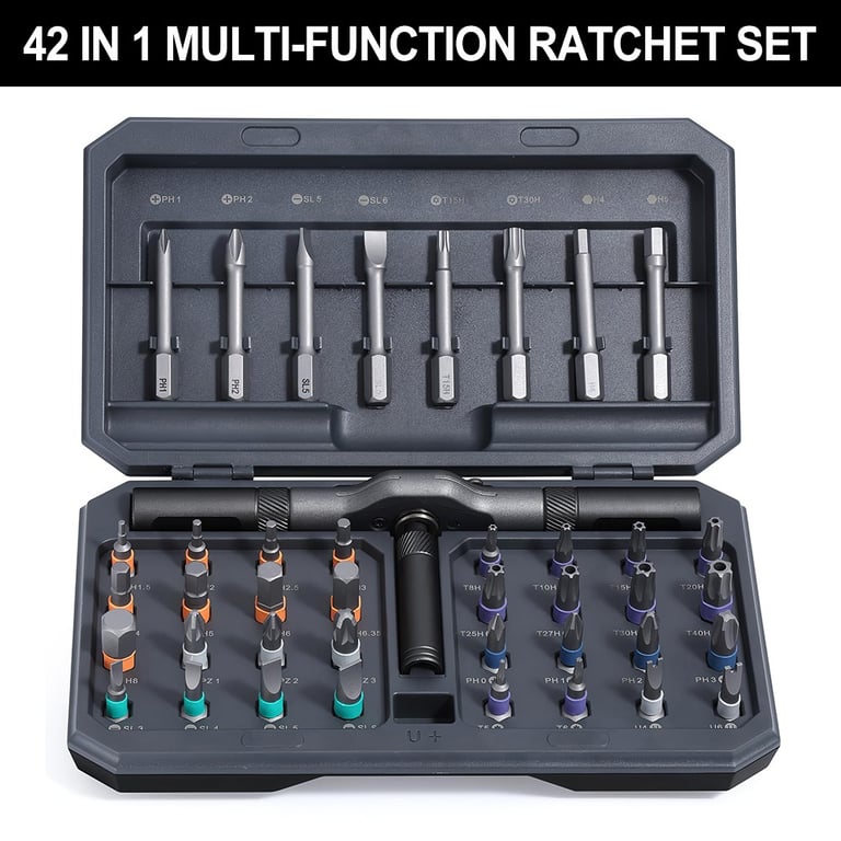 42-in-1 Magnetic Screwdriver Set | Professional Ratchet Tool Kit thumbnail 19