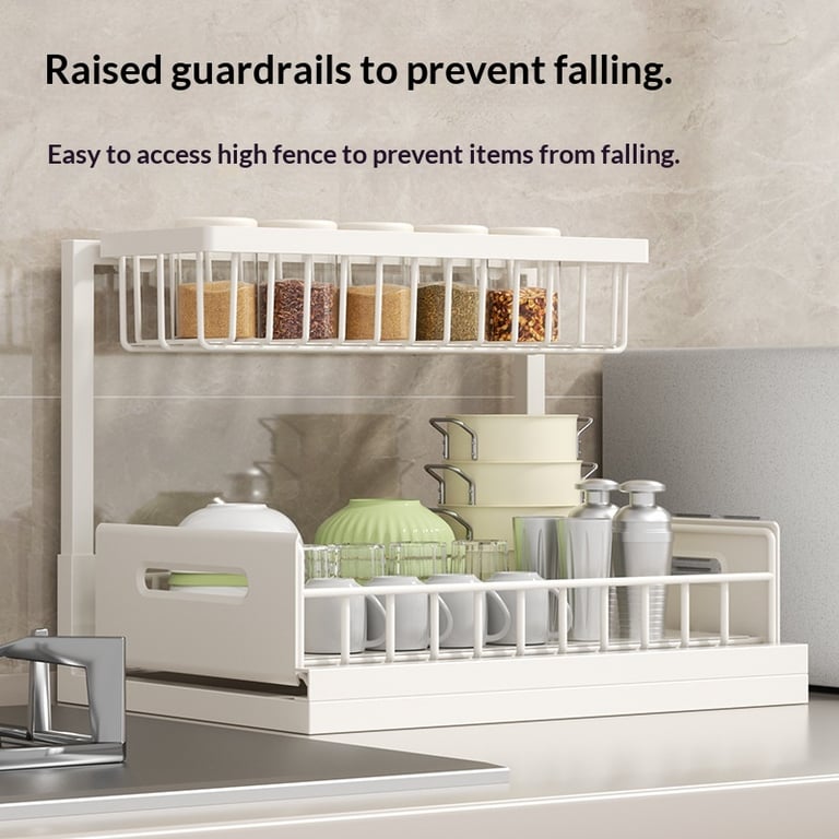 Under-sink Storage Rack For The Kitchen Sink thumbnail 2