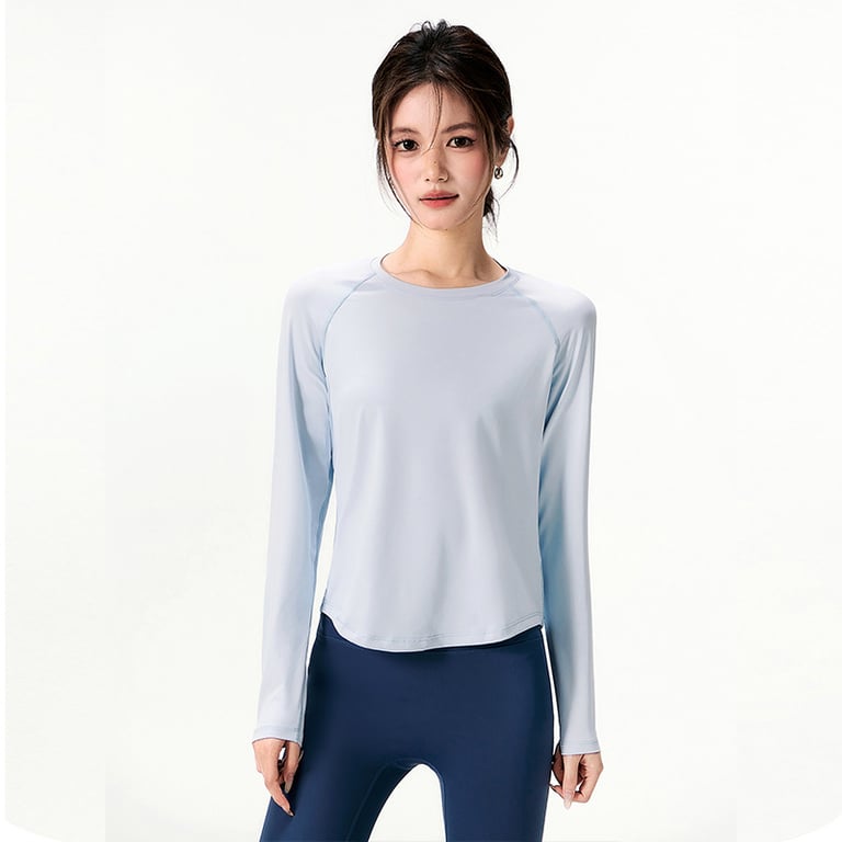Women's Loose-Fitting Quick-Drying Sports Top | Raglan Sleeves thumbnail 11