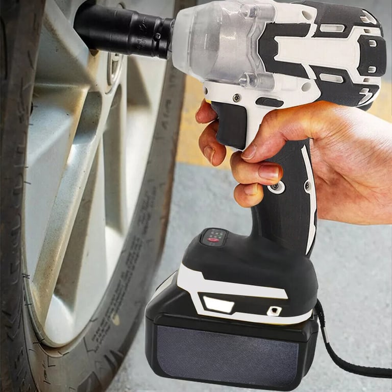 1000Nm Cordless Impact Wrench Drill Gun | 2 Battery Ratchet Driver thumbnail 14