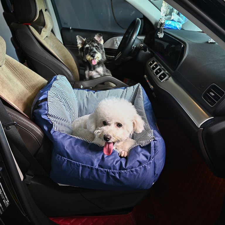 Simple-Style Car Dog Bed Pet Car Seat | Safe Travel Booster thumbnail 6