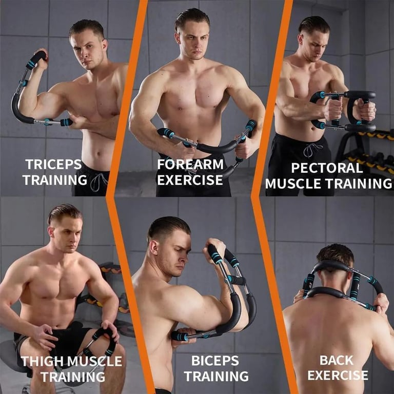 Adjustable Shaker Twister Arm Trainer | Chest Expander Workout thumbnail 6