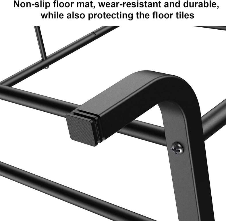 Heavy Duty Double Clothes Rail Hanging Rack Garment Display Stand Shoes Storage thumbnail 7