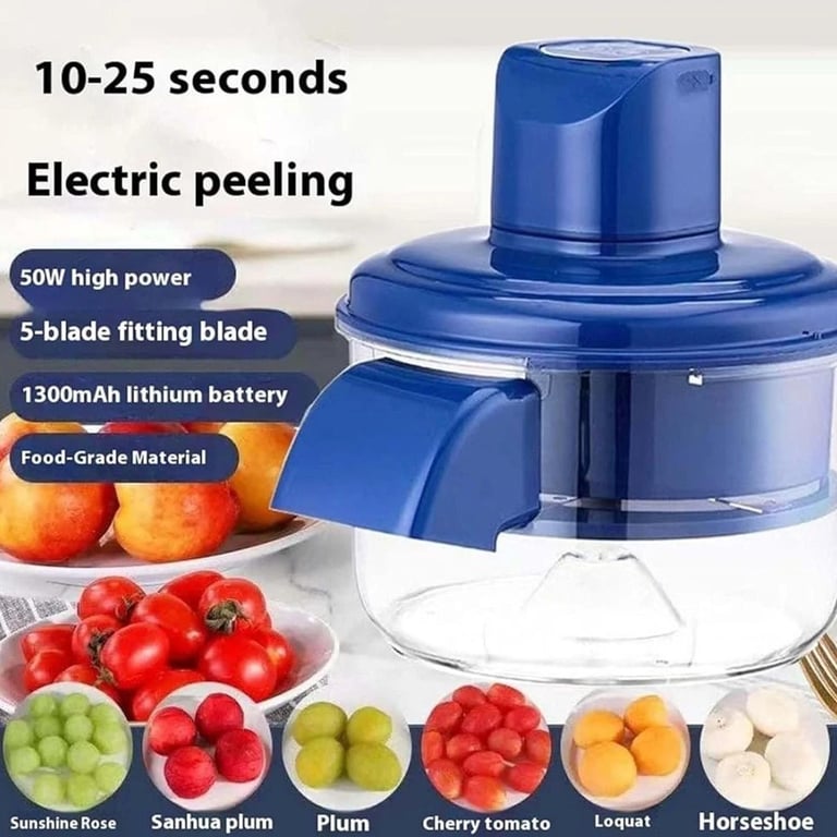 Electric Grape Peeling Machine | Effortless Fruit Peeler Tool Canada thumbnail 8