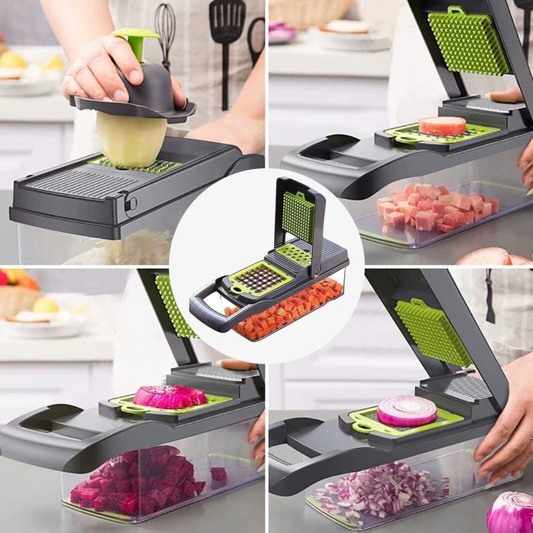16-in-1 Vegetable Cutter & Peeler | Fast Salad Prep Tool thumbnail 3