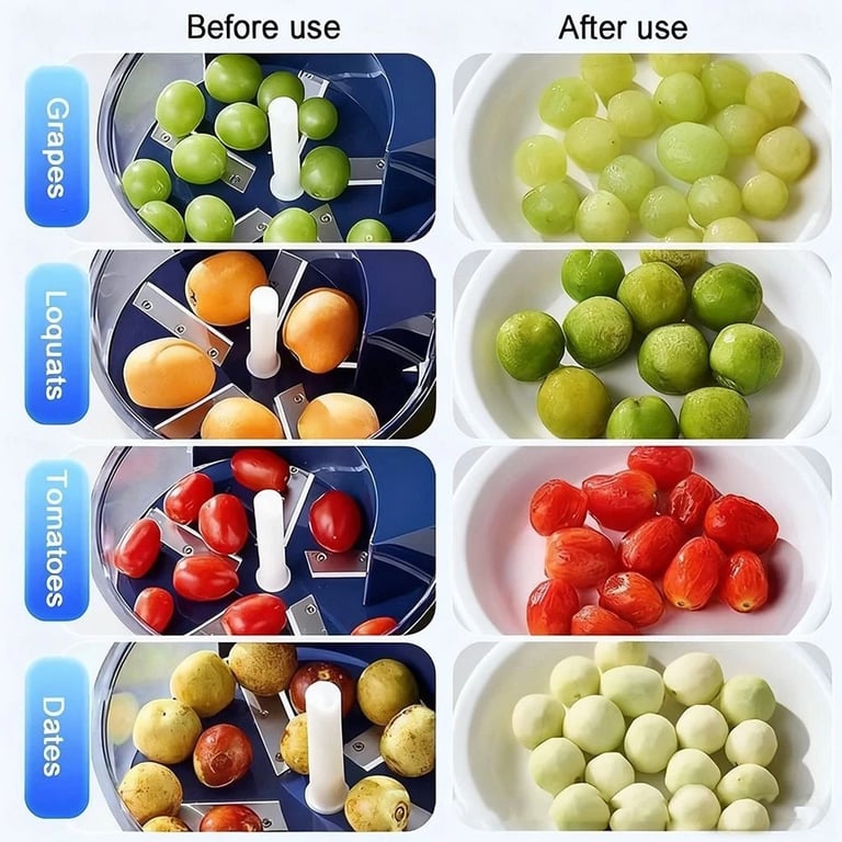 Electric Grape Peeling Machine | Effortless Fruit Peeler Tool Canada thumbnail 6