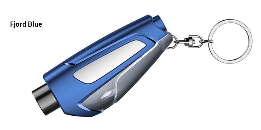 Safety Hammer Car Window Breaker Keychain | Emergency Escape Tool thumbnail 2