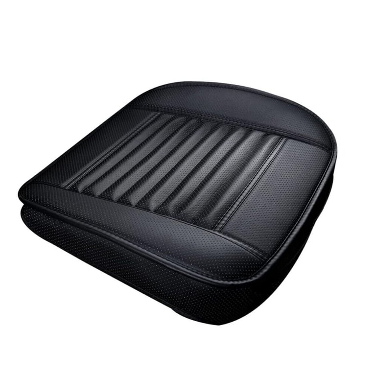 3D Car Front Seat Cover Pad | PU Leather Full Surround Cushion thumbnail 1