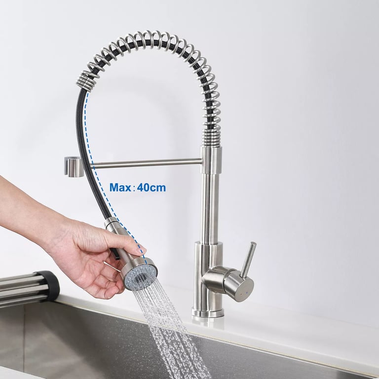 Kitchen Faucet, Kitchen Tap, Pull-out Spray Head, 360  Sink Faucet thumbnail 7