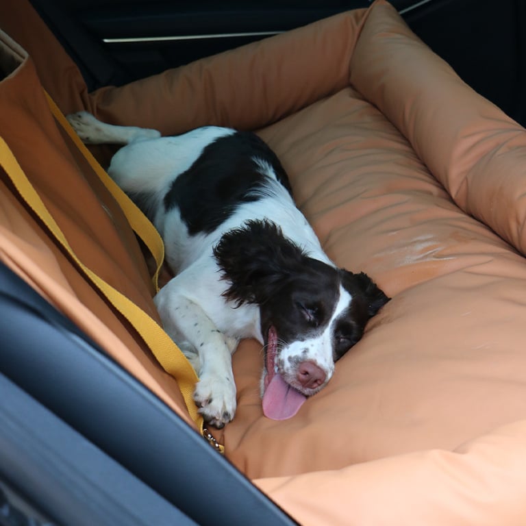 Premium Waterproof Car Dog Bed | Rear Seat Pet Kennel Mat Safety thumbnail 5