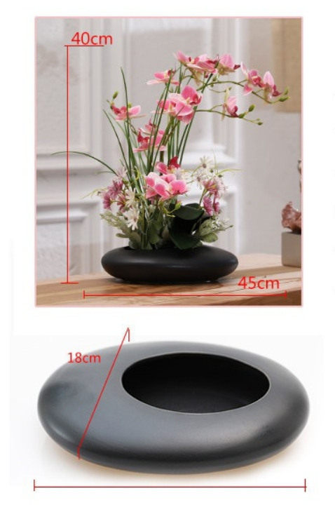 Silicone-Feel Dove Orchid Artificial Flower Arrangement | Modern Minimalist Home Decor thumbnail 16